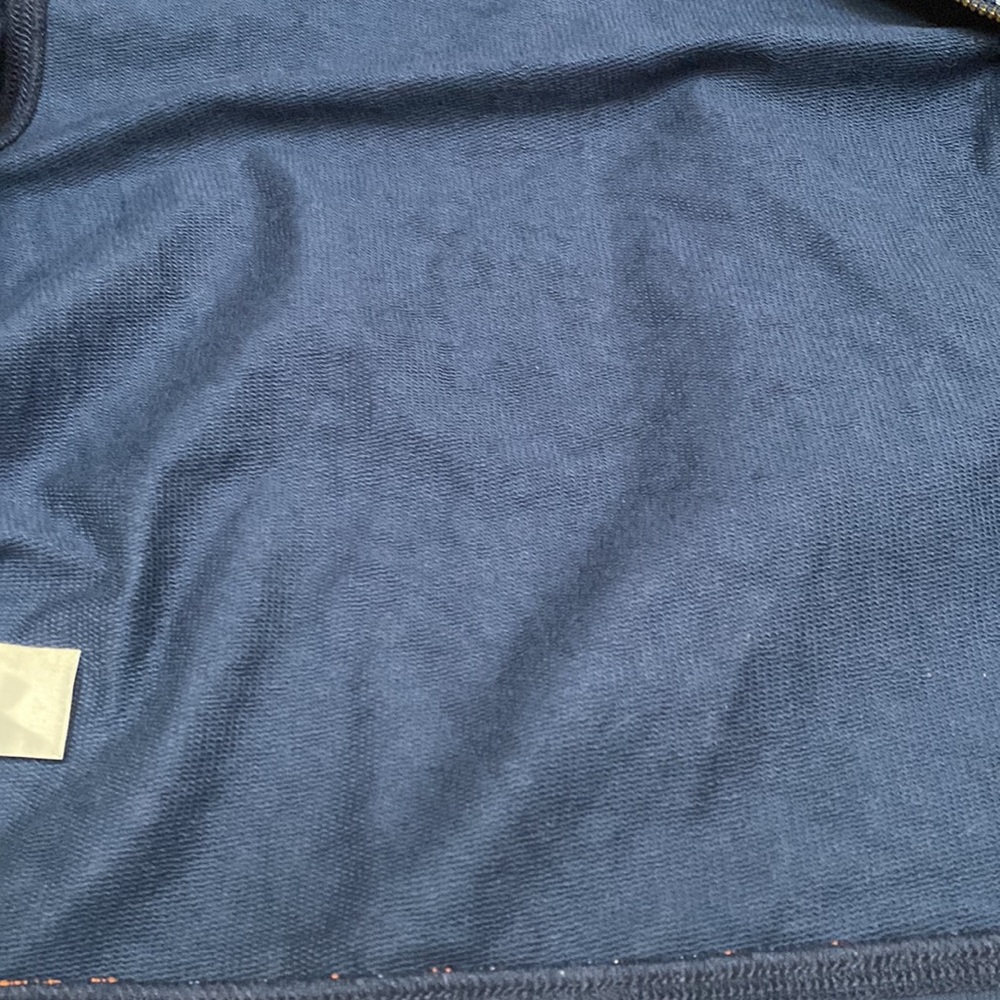 Tea Collection Blue and Peach Floral Sweatshirt - Picture 7 of 7